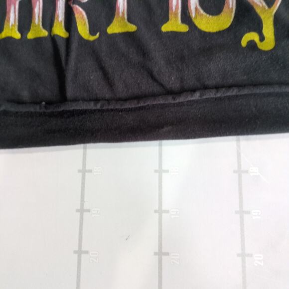 Pink Floyd Crop Top Shirt Womens S Black Cropped Retro Dark Side of the Moon - Picture 8 of 8